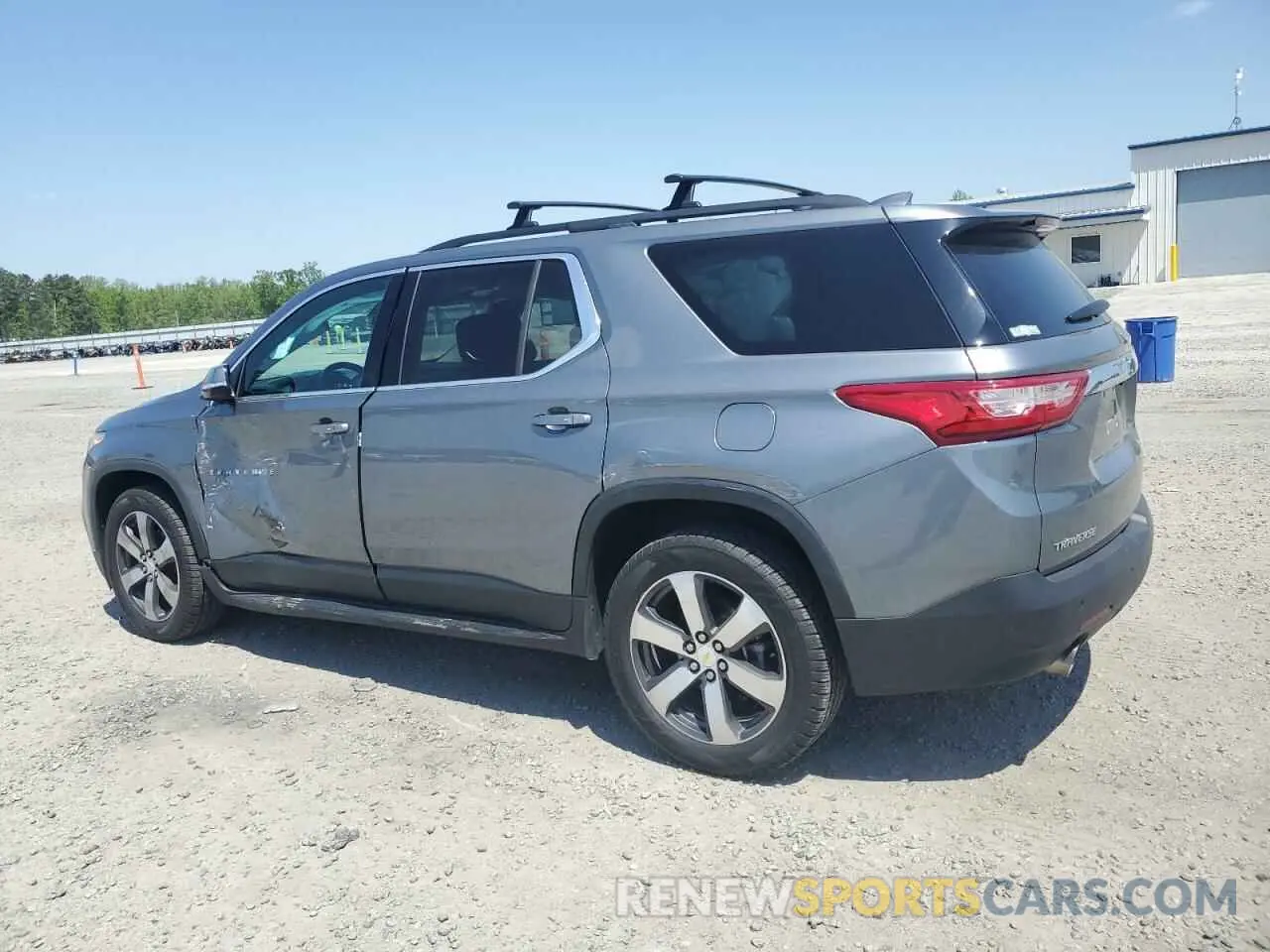 2 Photograph of a damaged car 1GNERHKW7KJ176298 CHEVROLET TRAVERSE 2019
