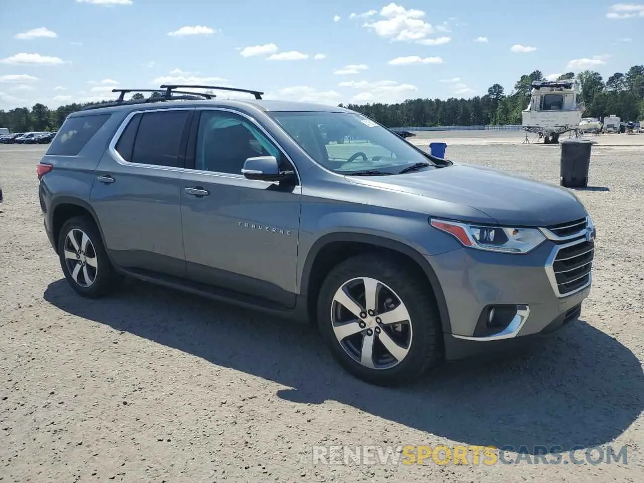 4 Photograph of a damaged car 1GNERHKW7KJ176298 CHEVROLET TRAVERSE 2019