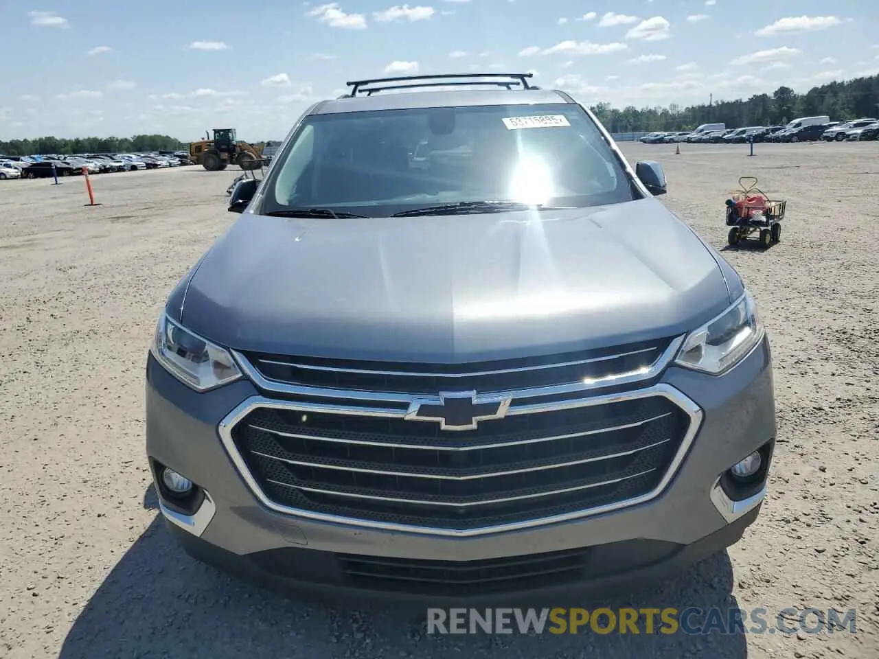5 Photograph of a damaged car 1GNERHKW7KJ176298 CHEVROLET TRAVERSE 2019