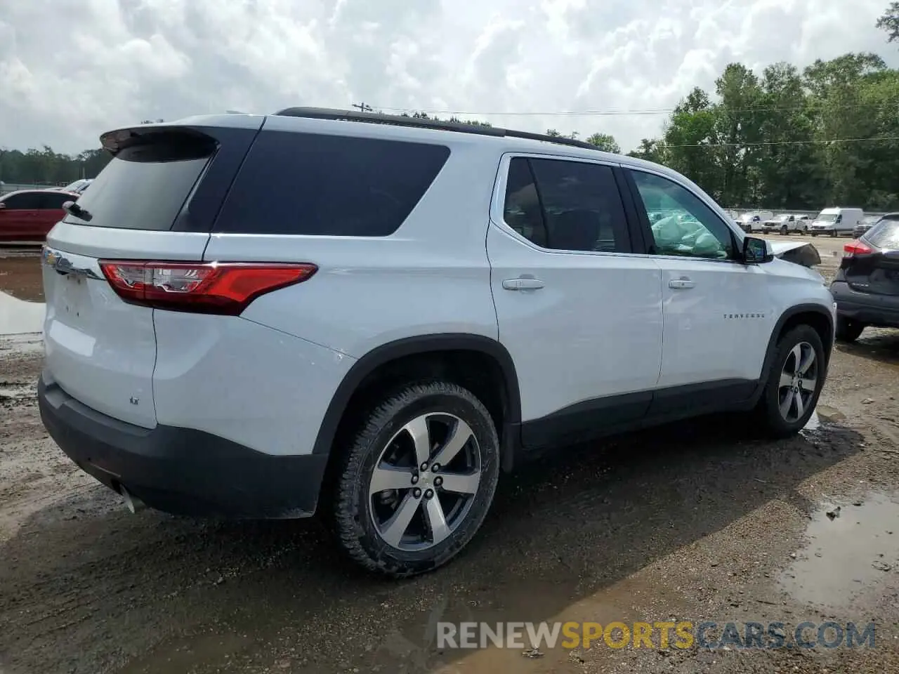3 Photograph of a damaged car 1GNERHKW9KJ113297 CHEVROLET TRAVERSE 2019