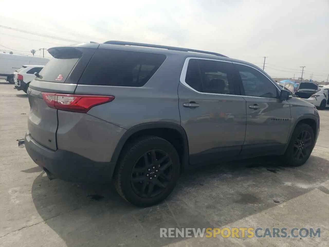 3 Photograph of a damaged car 1GNERHKW9KJ192468 CHEVROLET TRAVERSE 2019