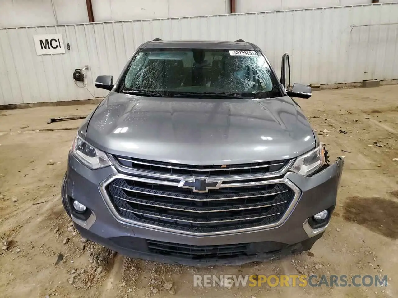 5 Photograph of a damaged car 1GNERHKW9KJ244942 CHEVROLET TRAVERSE 2019
