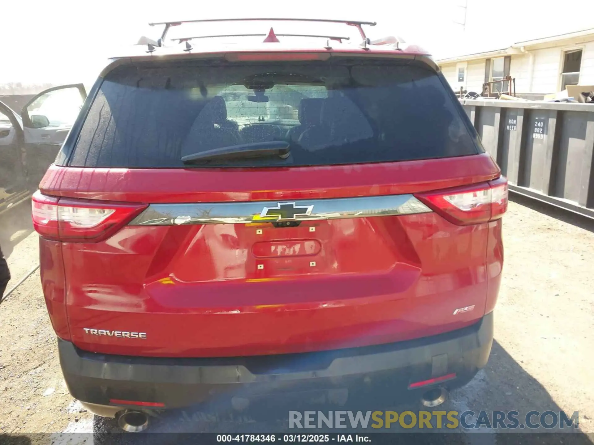 16 Photograph of a damaged car 1GNERJKW7KJ292270 CHEVROLET TRAVERSE 2019