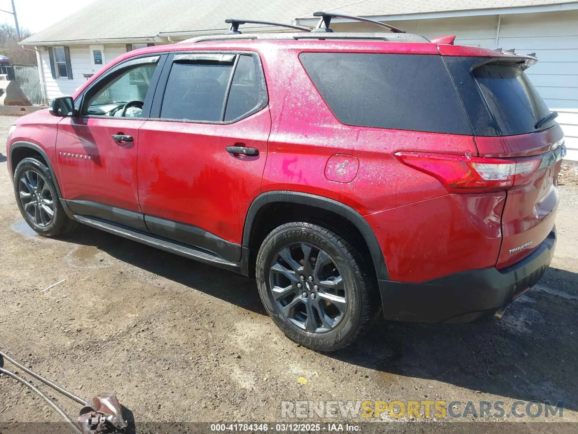 3 Photograph of a damaged car 1GNERJKW7KJ292270 CHEVROLET TRAVERSE 2019