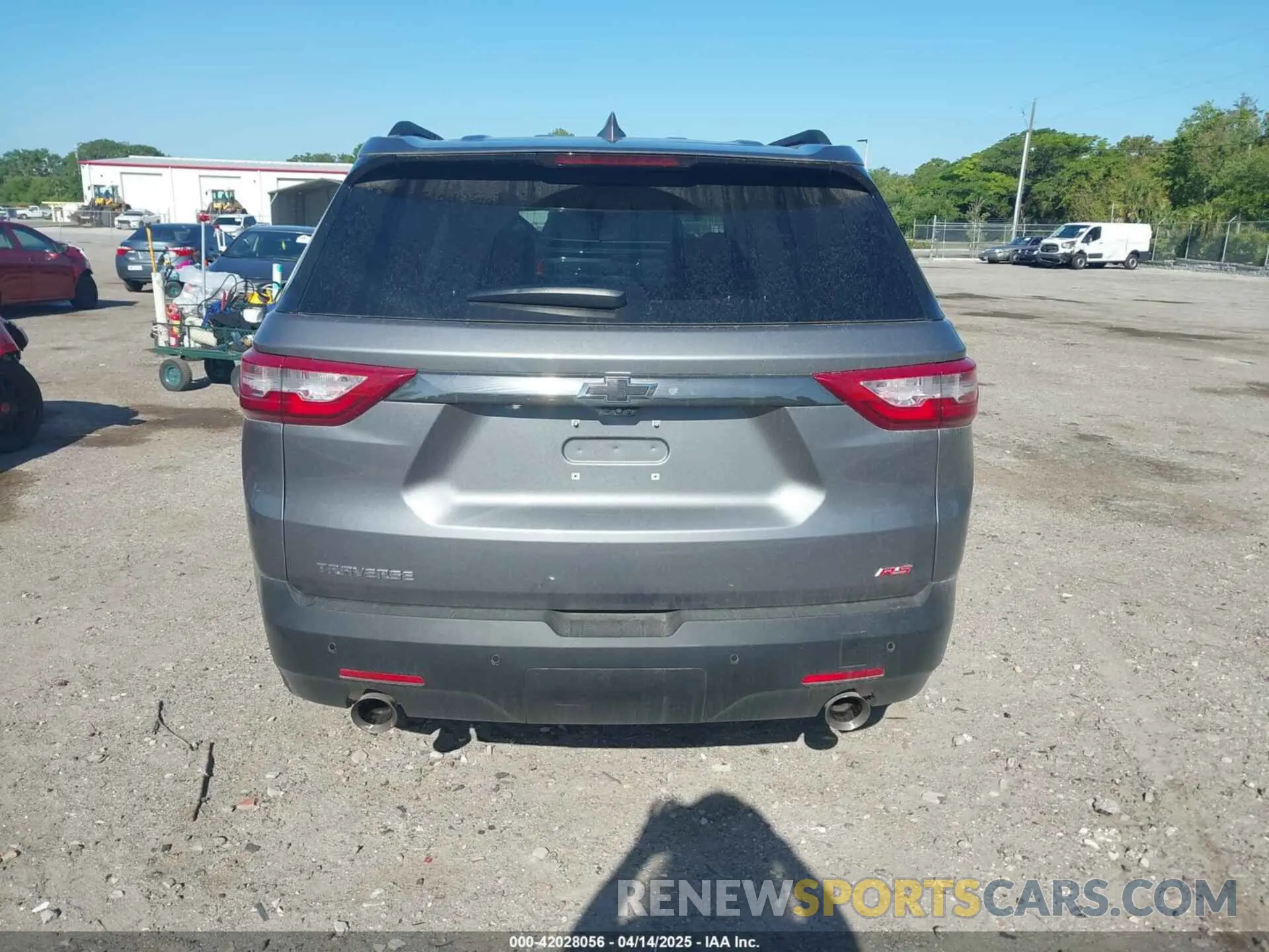 16 Photograph of a damaged car 1GNERJKW9KJ273686 CHEVROLET TRAVERSE 2019
