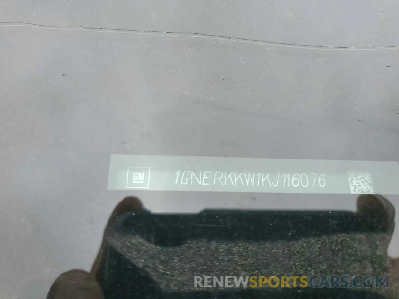 13 Photograph of a damaged car 1GNERKKW1KJ116076 CHEVROLET TRAVERSE 2019