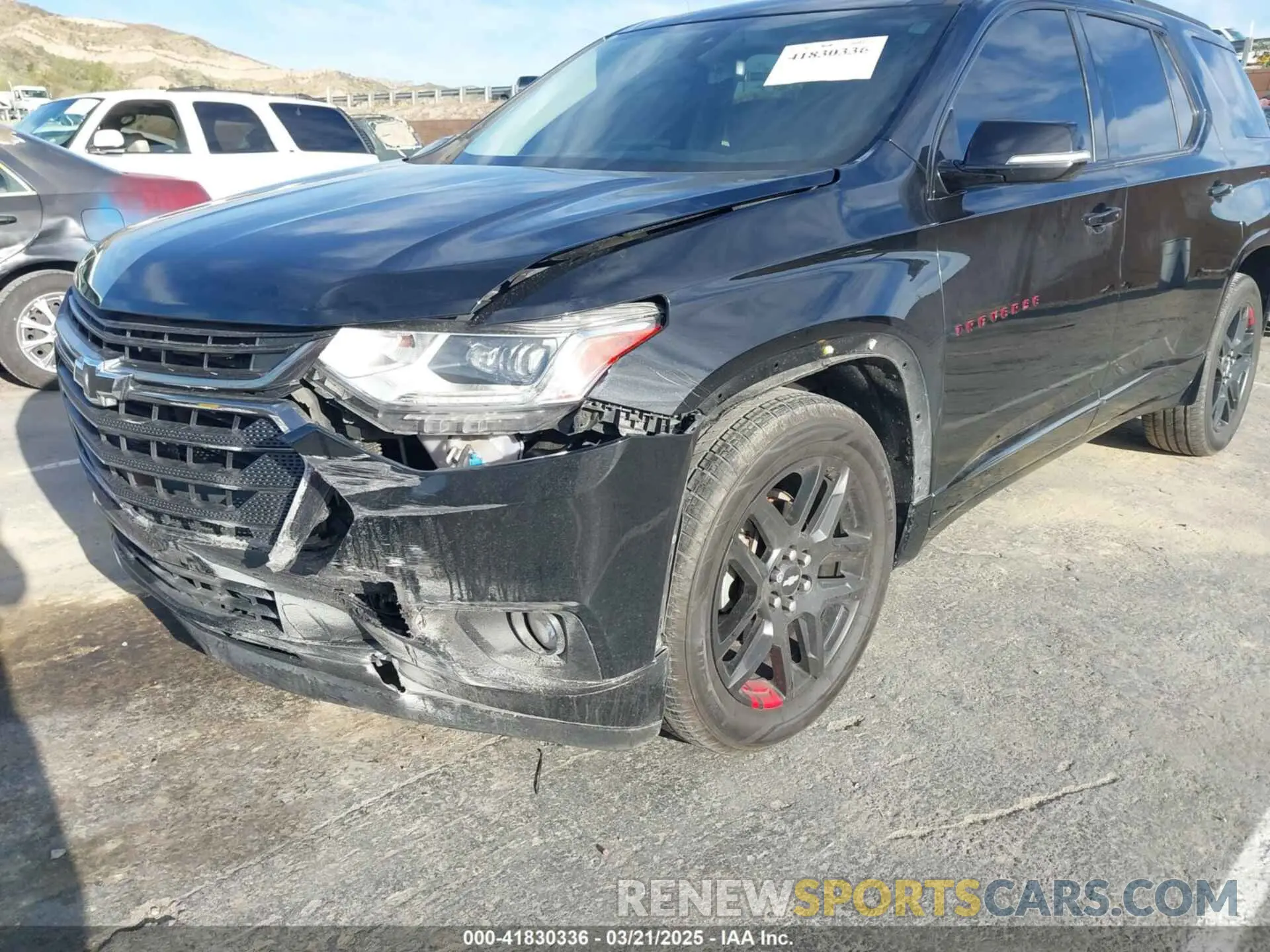6 Photograph of a damaged car 1GNERKKW2KJ243838 CHEVROLET TRAVERSE 2019