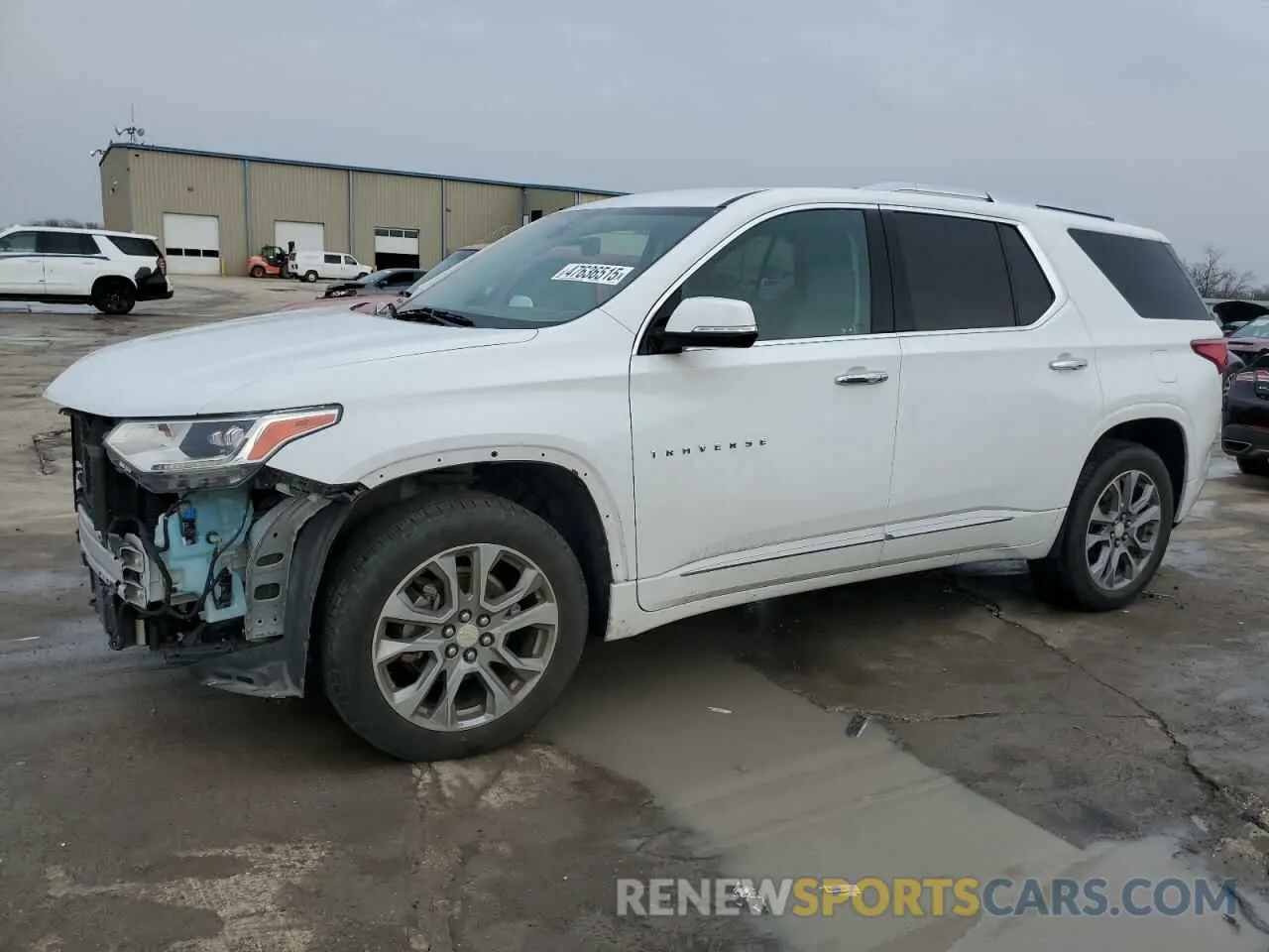 1 Photograph of a damaged car 1GNERKKW3KJ297522 CHEVROLET TRAVERSE 2019