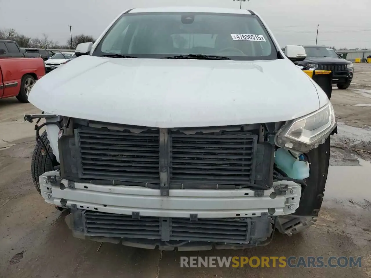 5 Photograph of a damaged car 1GNERKKW3KJ297522 CHEVROLET TRAVERSE 2019