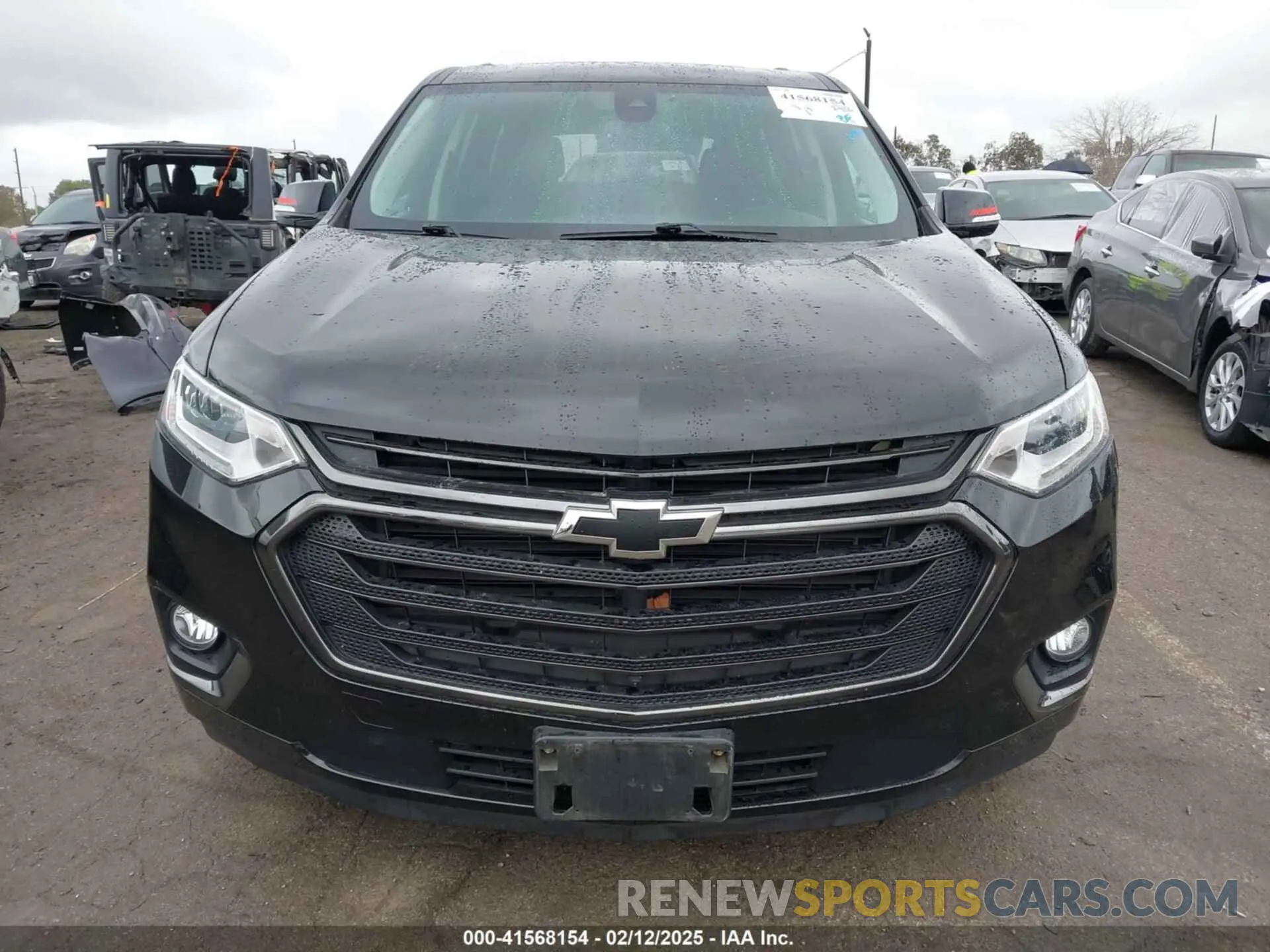 13 Photograph of a damaged car 1GNERKKW5KJ198202 CHEVROLET TRAVERSE 2019