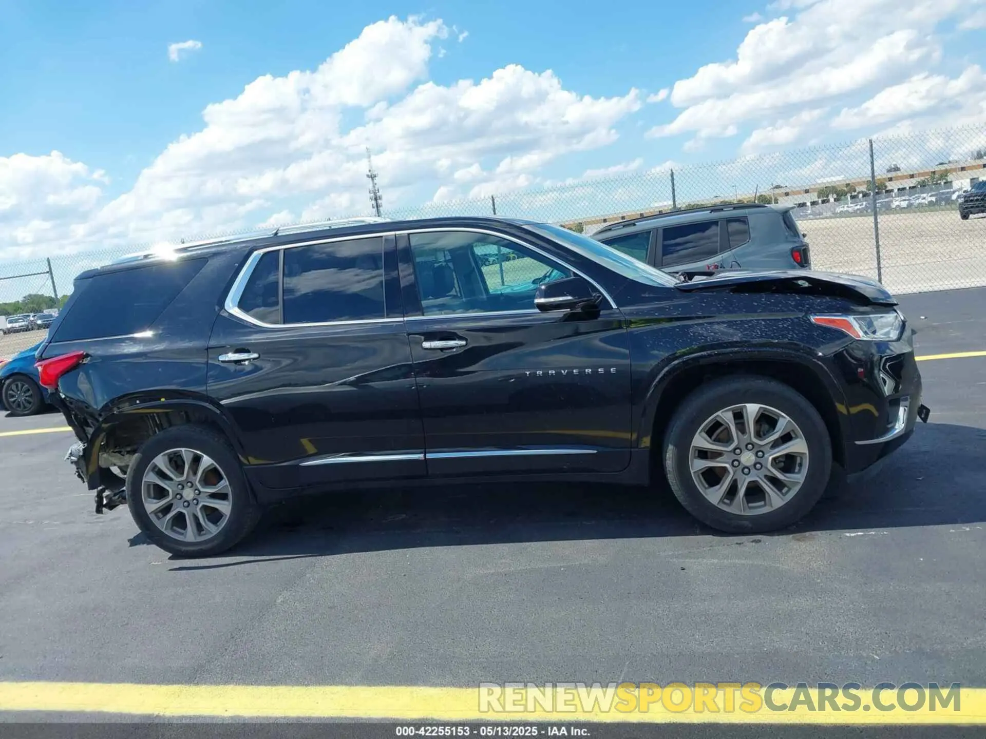 13 Photograph of a damaged car 1GNERKKW6KJ177956 CHEVROLET TRAVERSE 2019