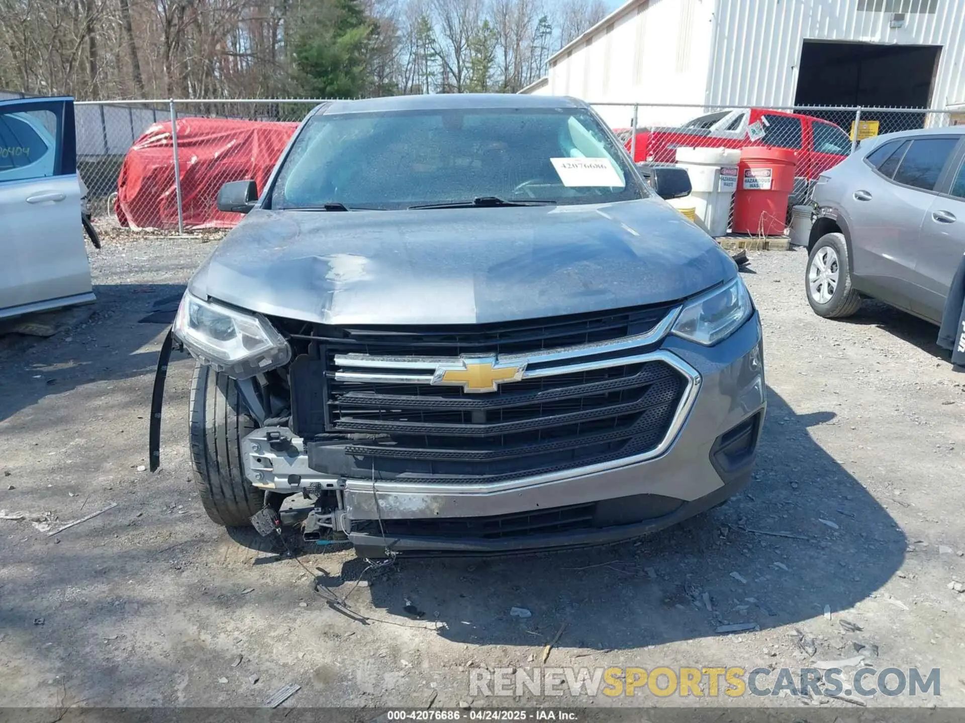 12 Photograph of a damaged car 1GNEVFKW4KJ214344 CHEVROLET TRAVERSE 2019