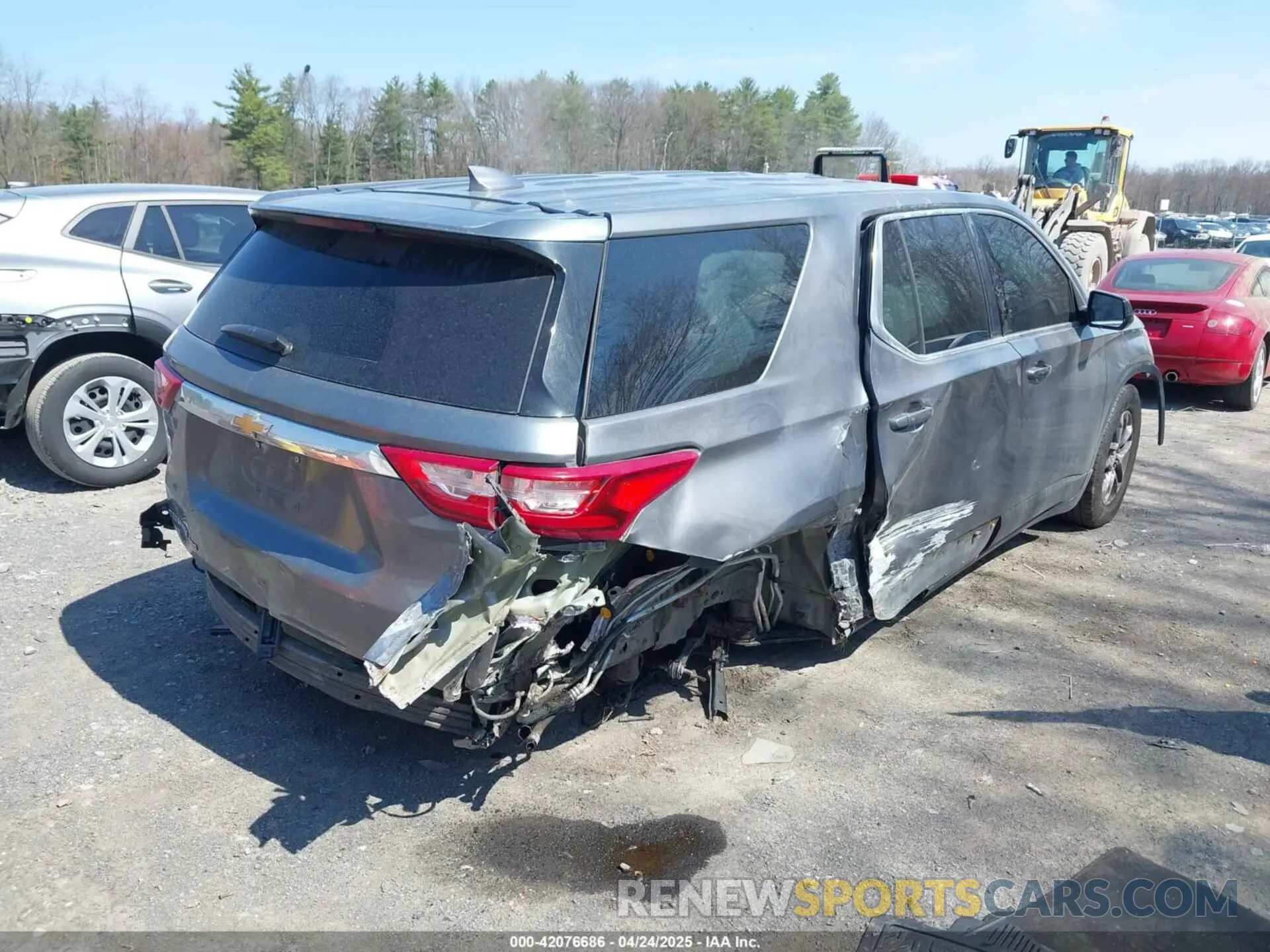 6 Photograph of a damaged car 1GNEVFKW4KJ214344 CHEVROLET TRAVERSE 2019