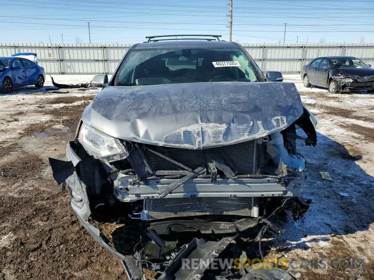 5 Photograph of a damaged car 1GNEVGKW2KJ233609 CHEVROLET TRAVERSE 2019