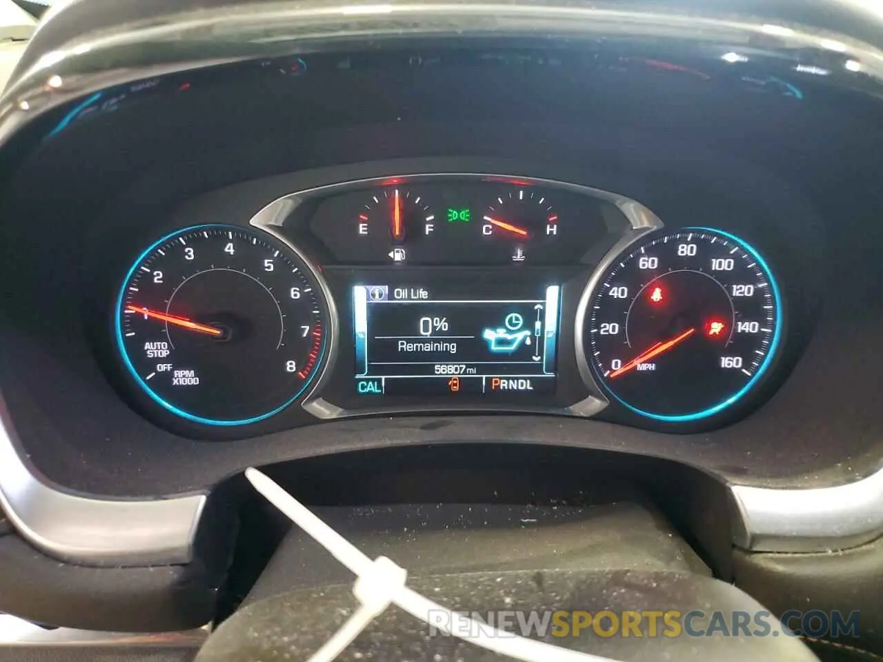 9 Photograph of a damaged car 1GNEVGKW4KJ119272 CHEVROLET TRAVERSE 2019