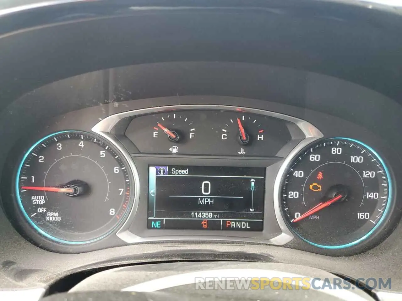 9 Photograph of a damaged car 1GNEVGKW5KJ198340 CHEVROLET TRAVERSE 2019