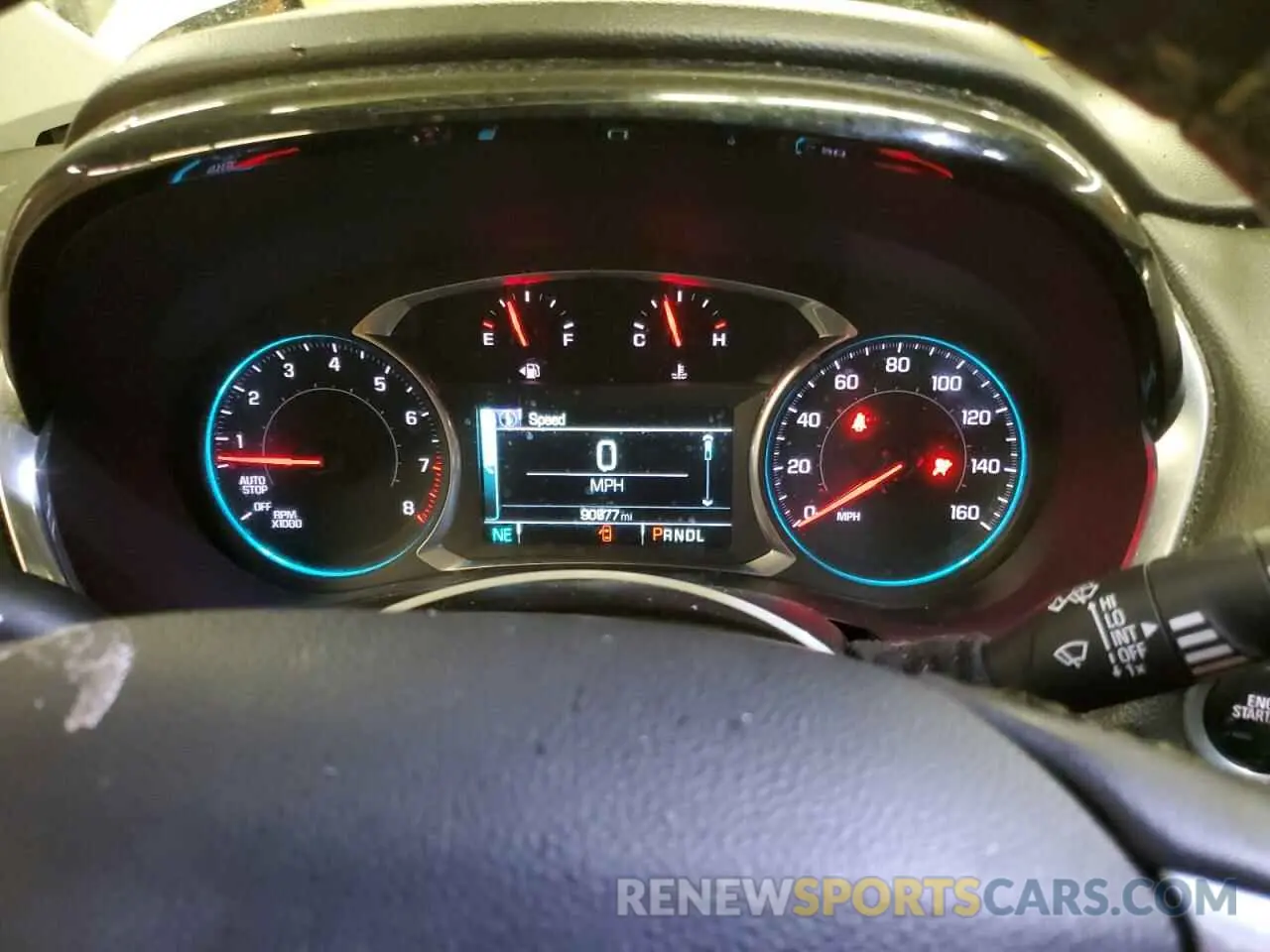 9 Photograph of a damaged car 1GNEVGKW6KJ151883 CHEVROLET TRAVERSE 2019