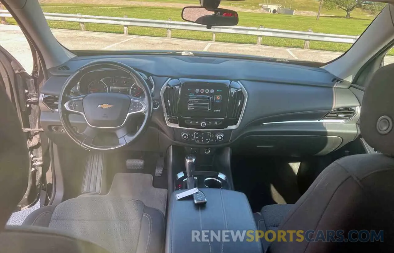 9 Photograph of a damaged car 1GNEVGKW8KJ291756 CHEVROLET TRAVERSE 2019