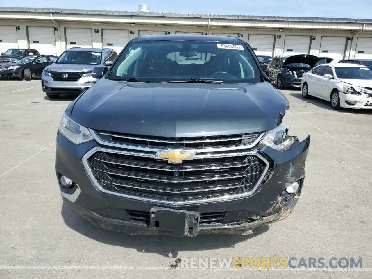 5 Photograph of a damaged car 1GNEVGKW9KJ236121 CHEVROLET TRAVERSE 2019