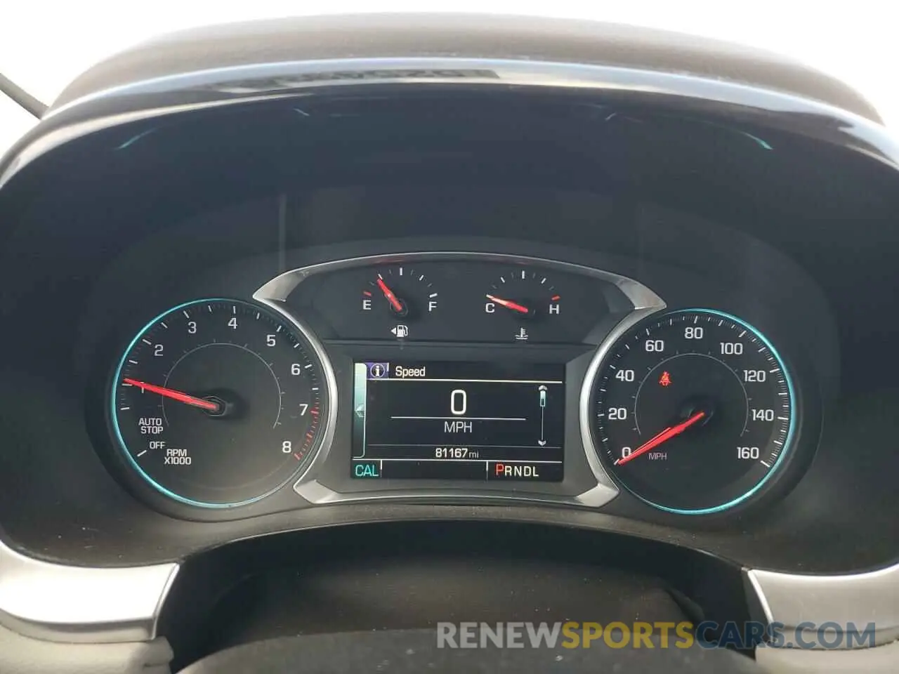 9 Photograph of a damaged car 1GNEVHKW0KJ197019 CHEVROLET TRAVERSE 2019
