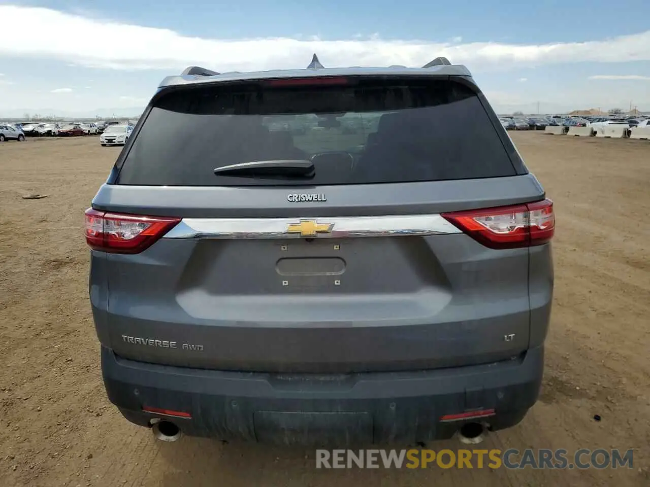 6 Photograph of a damaged car 1GNEVHKW0KJ277971 CHEVROLET TRAVERSE 2019