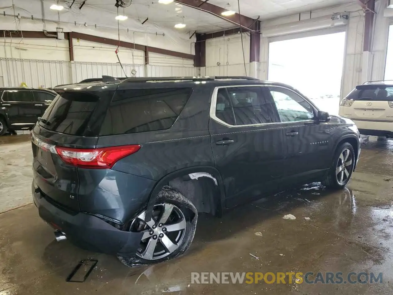3 Photograph of a damaged car 1GNEVHKW5KJ129511 CHEVROLET TRAVERSE 2019