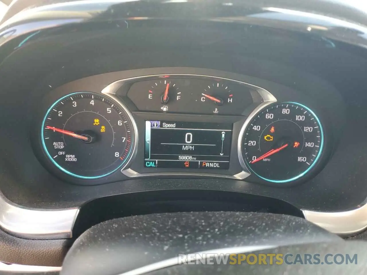 9 Photograph of a damaged car 1GNEVHKW8KJ251313 CHEVROLET TRAVERSE 2019