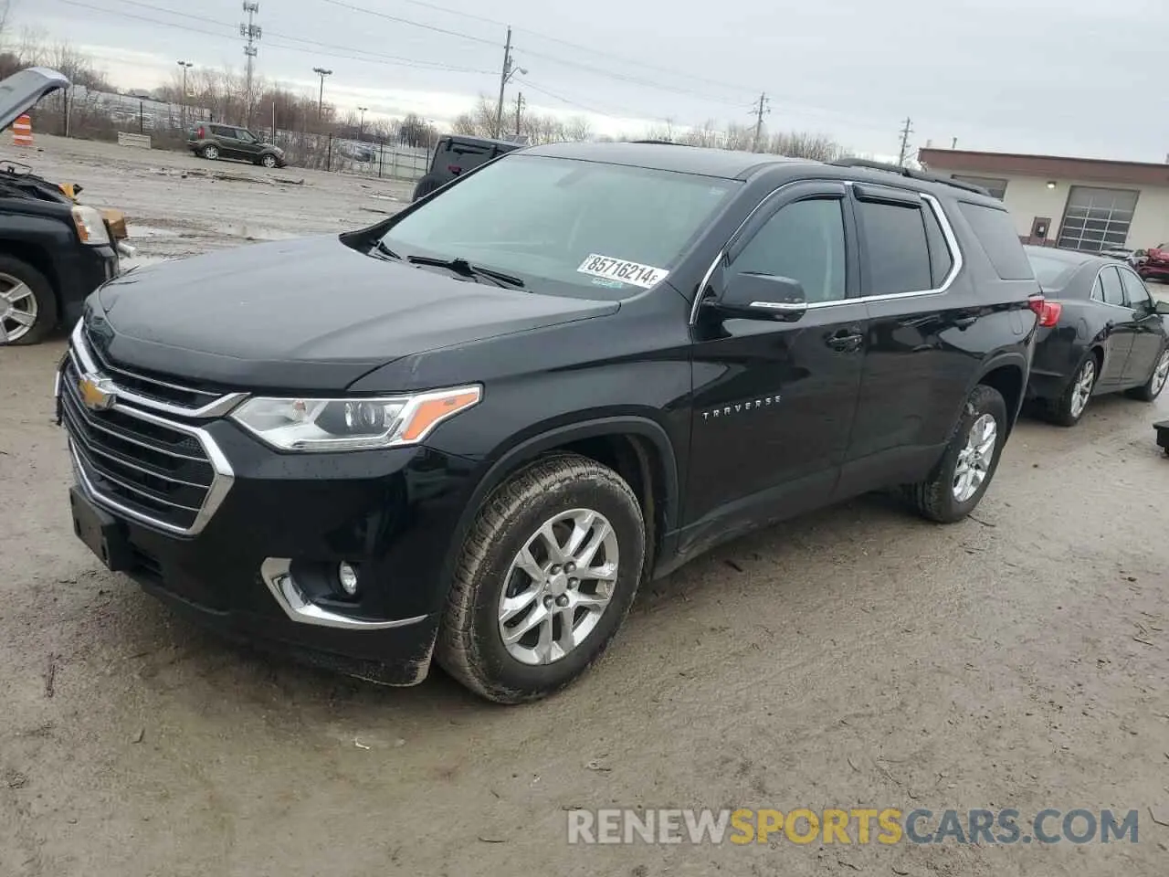 1 Photograph of a damaged car 1GNEVHKWXKJ259932 CHEVROLET TRAVERSE 2019