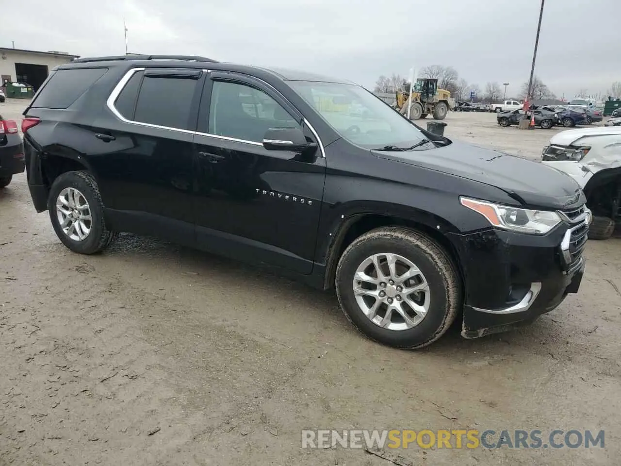 4 Photograph of a damaged car 1GNEVHKWXKJ259932 CHEVROLET TRAVERSE 2019