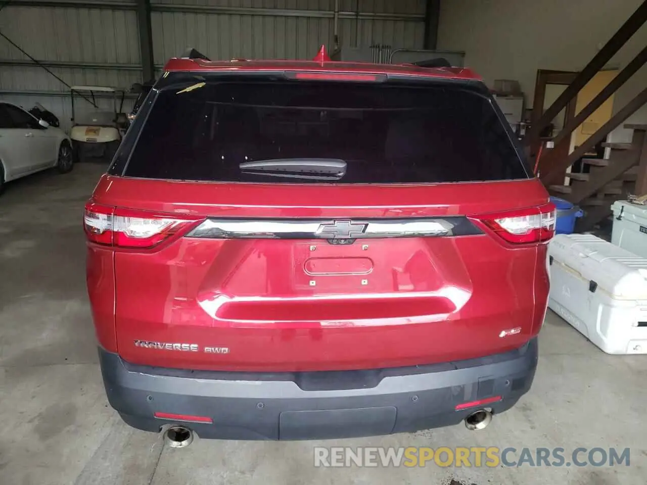 6 Photograph of a damaged car 1GNEVJKW0KJ129049 CHEVROLET TRAVERSE 2019