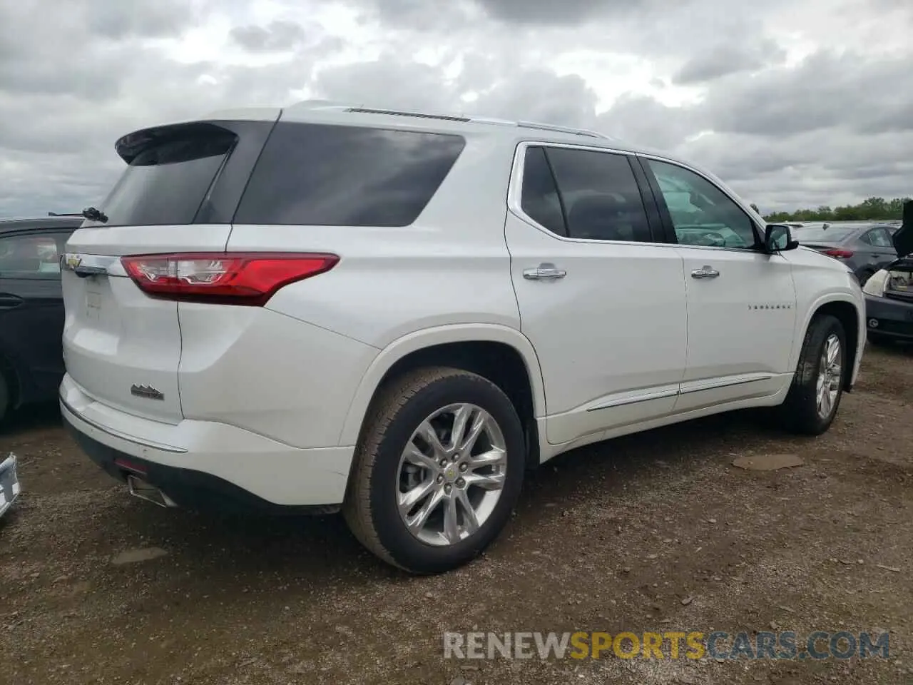 3 Photograph of a damaged car 1GNEVJKW0KJ162049 CHEVROLET TRAVERSE 2019