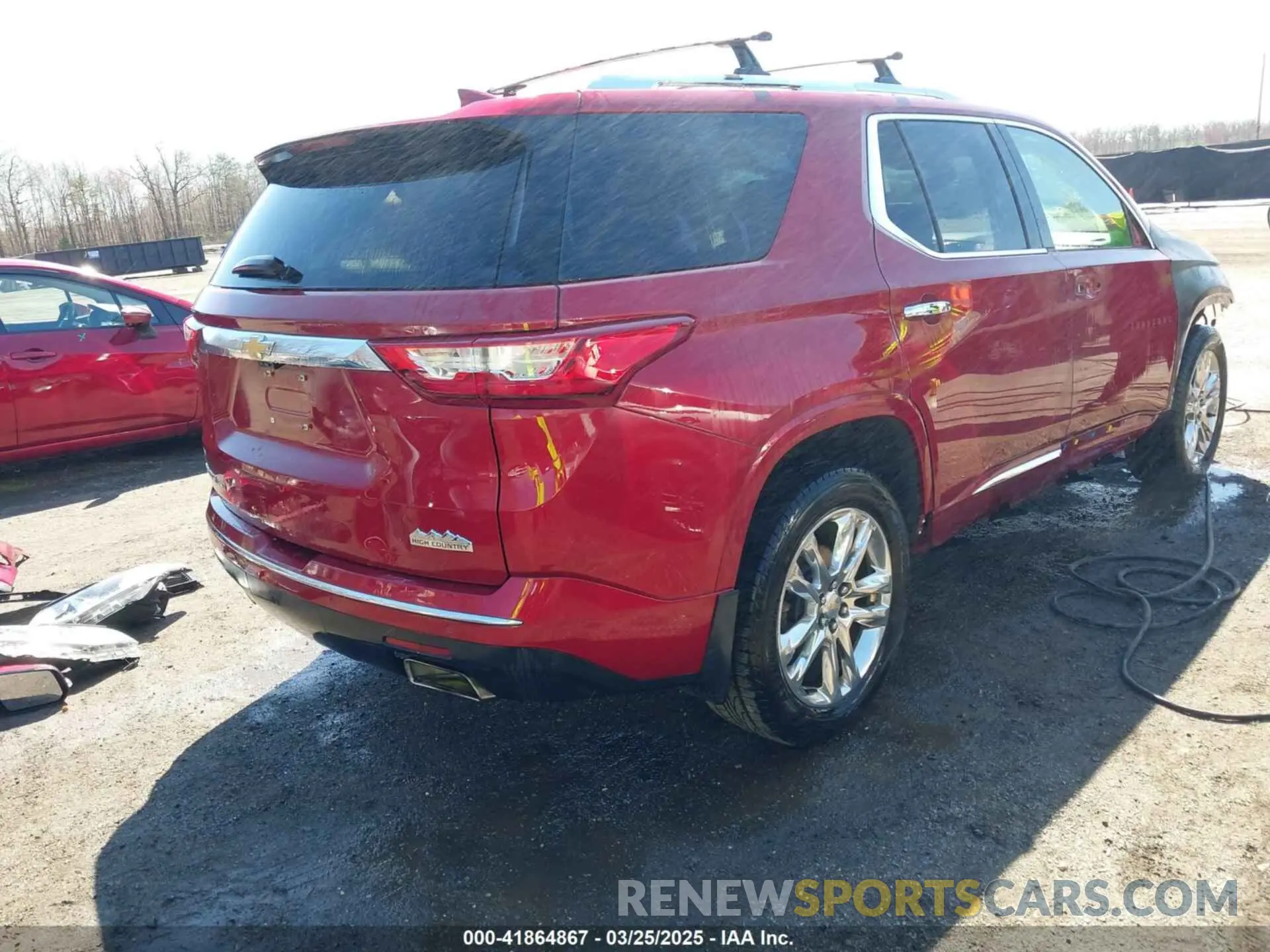4 Photograph of a damaged car 1GNEVJKW1KJ114107 CHEVROLET TRAVERSE 2019