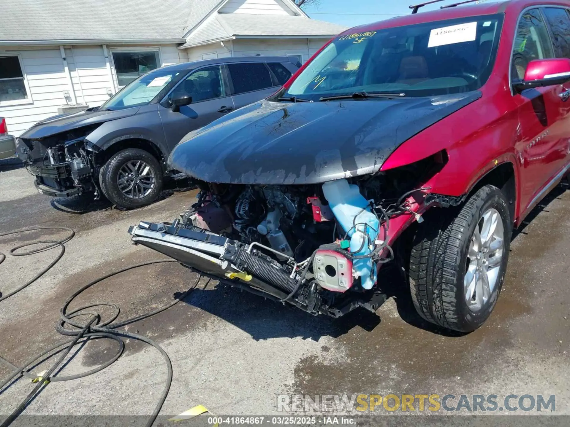 6 Photograph of a damaged car 1GNEVJKW1KJ114107 CHEVROLET TRAVERSE 2019