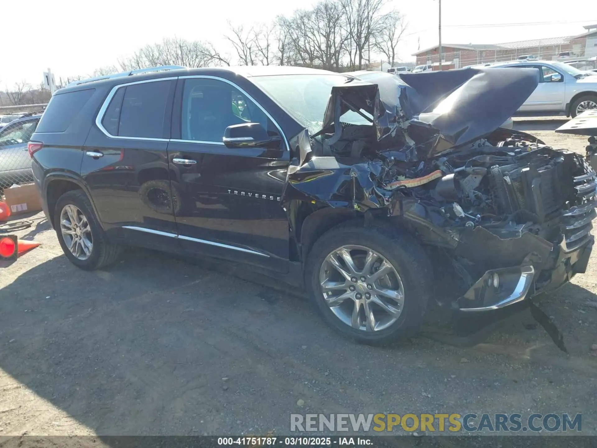 13 Photograph of a damaged car 1GNEVJKW1KJ316574 CHEVROLET TRAVERSE 2019