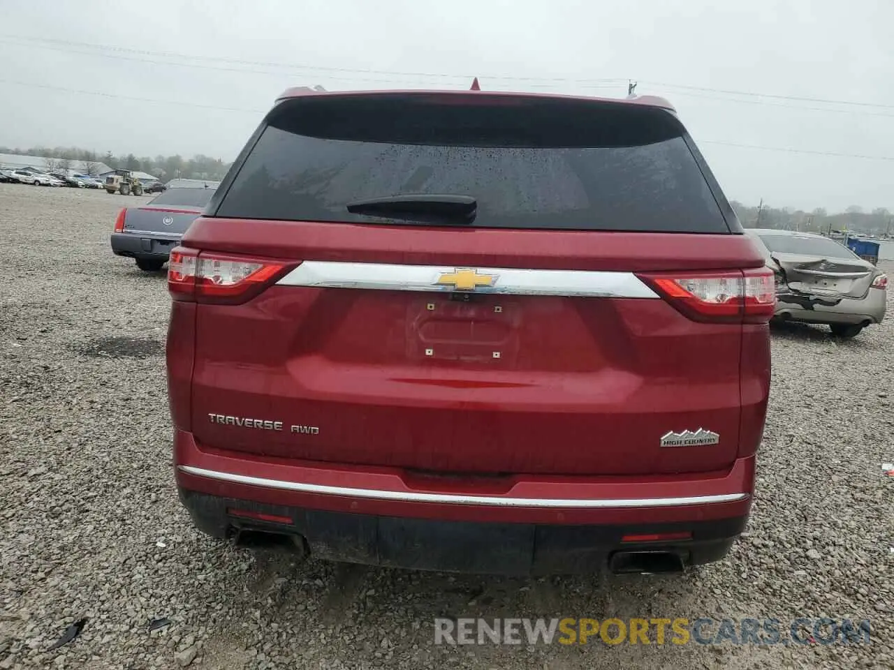 6 Photograph of a damaged car 1GNEVJKW2KJ103407 CHEVROLET TRAVERSE 2019