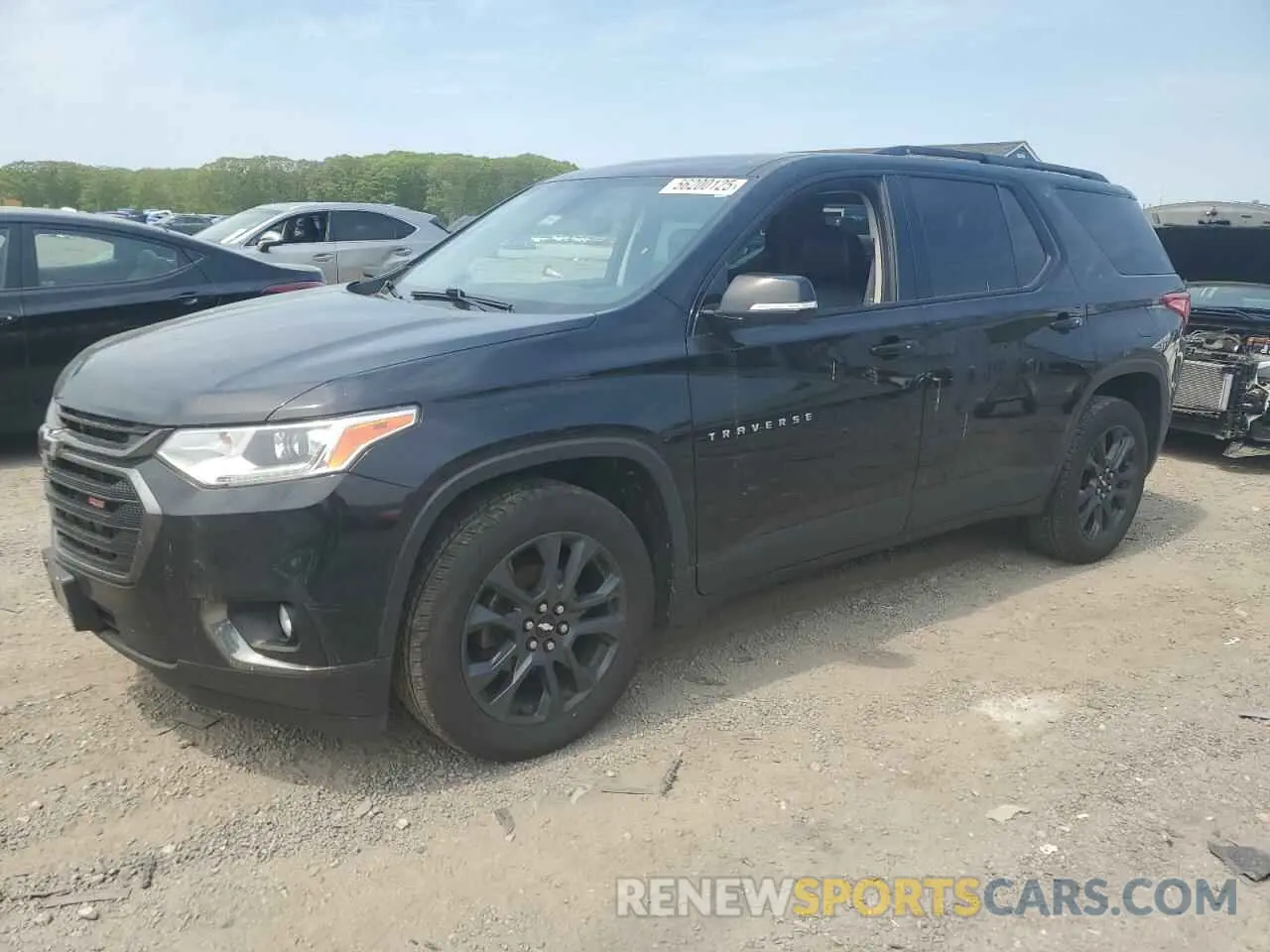 1 Photograph of a damaged car 1GNEVJKW5KJ119097 CHEVROLET TRAVERSE 2019