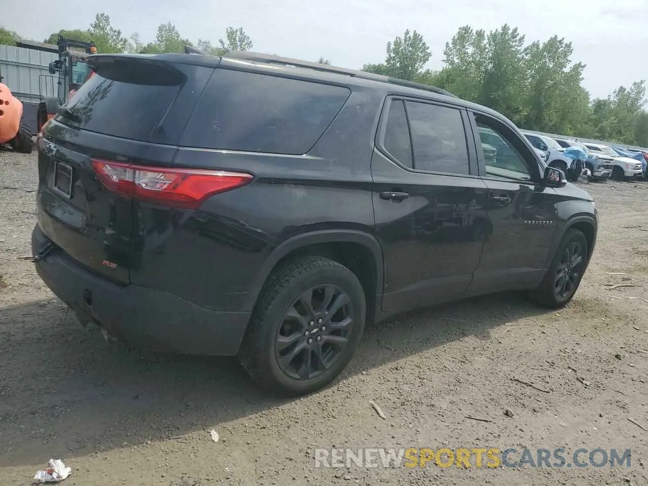 3 Photograph of a damaged car 1GNEVJKW5KJ119097 CHEVROLET TRAVERSE 2019