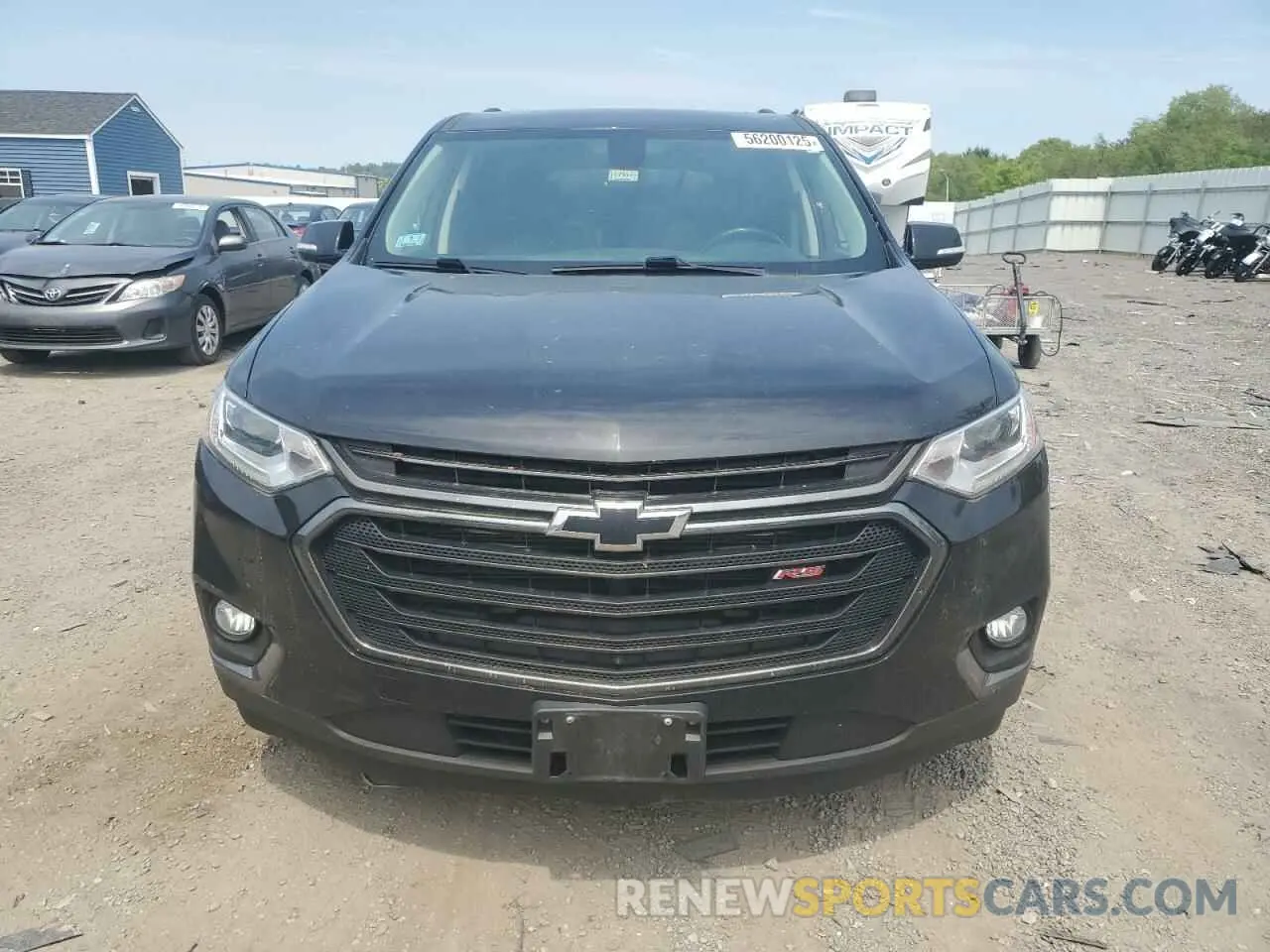 5 Photograph of a damaged car 1GNEVJKW5KJ119097 CHEVROLET TRAVERSE 2019