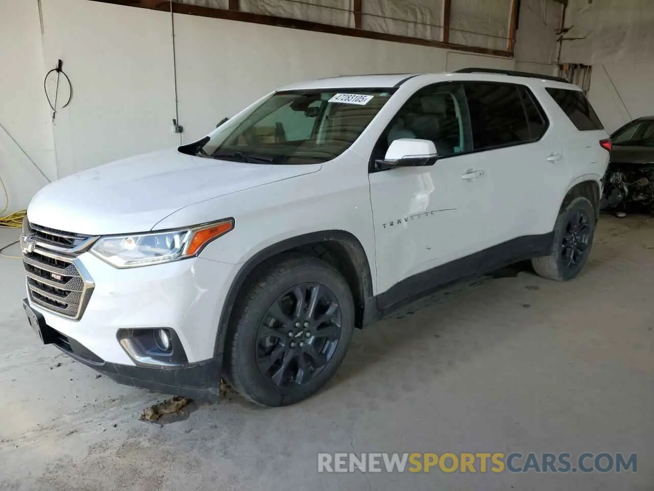 1 Photograph of a damaged car 1GNEVJKW5KJ319364 CHEVROLET TRAVERSE 2019