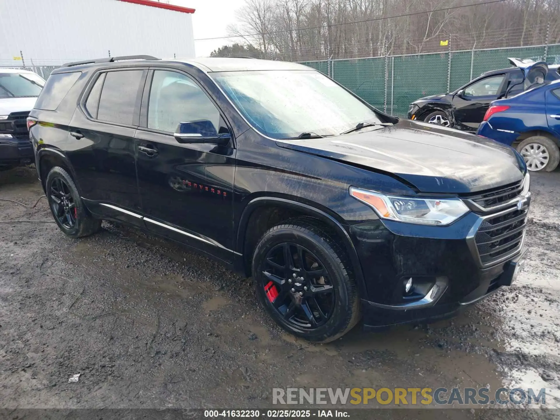 1 Photograph of a damaged car 1GNEVKKW3KJ281770 CHEVROLET TRAVERSE 2019
