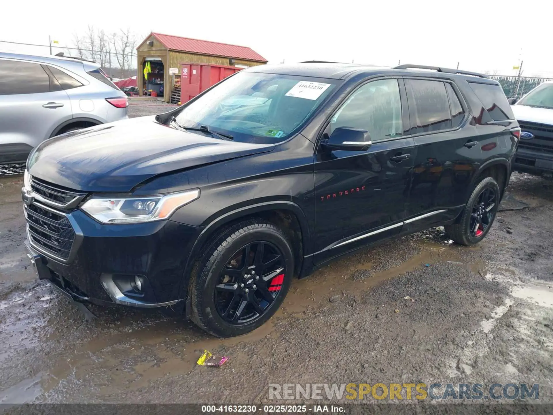 2 Photograph of a damaged car 1GNEVKKW3KJ281770 CHEVROLET TRAVERSE 2019