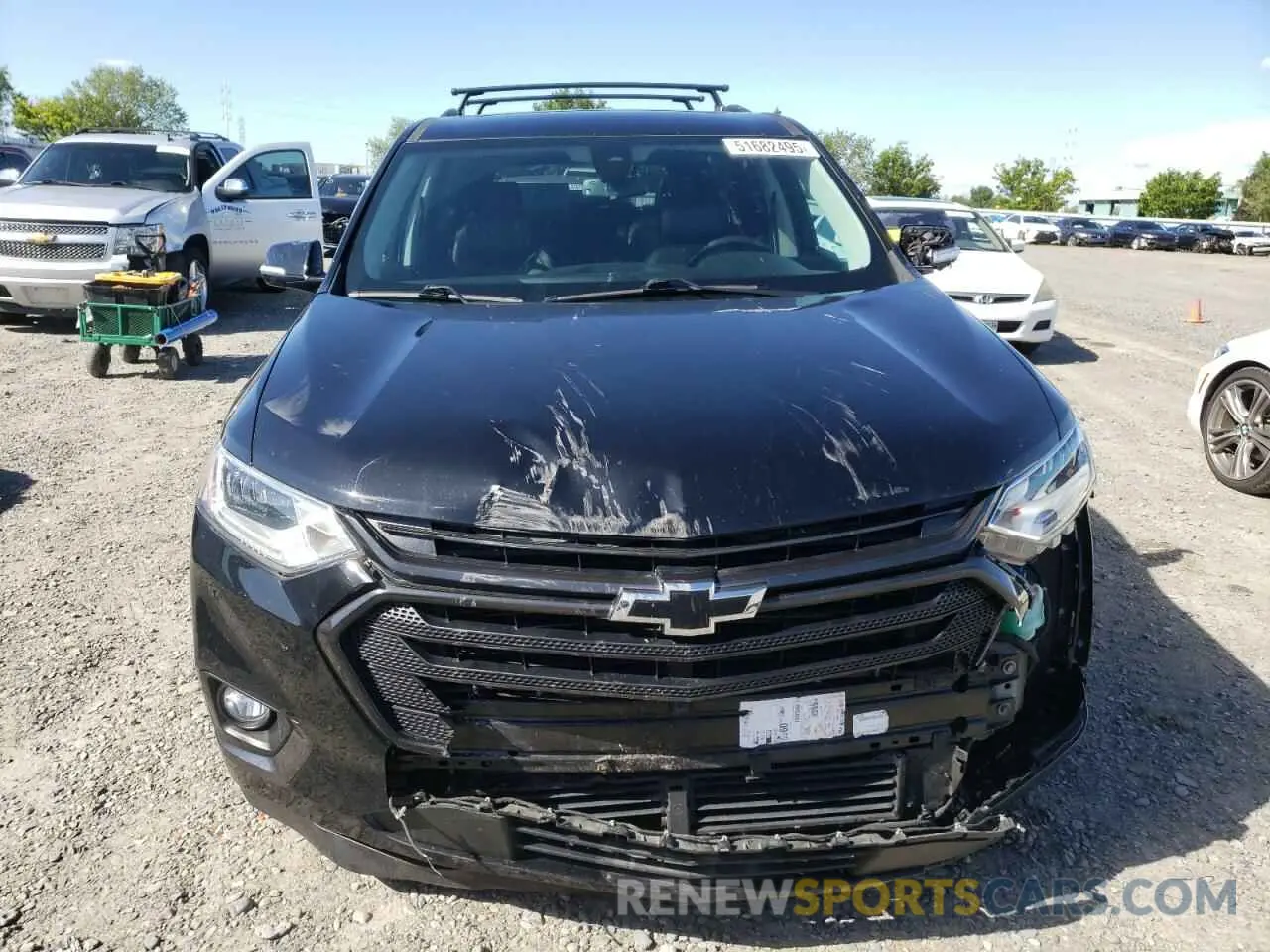 5 Photograph of a damaged car 1GNEVKKWXKJ174568 CHEVROLET TRAVERSE 2019