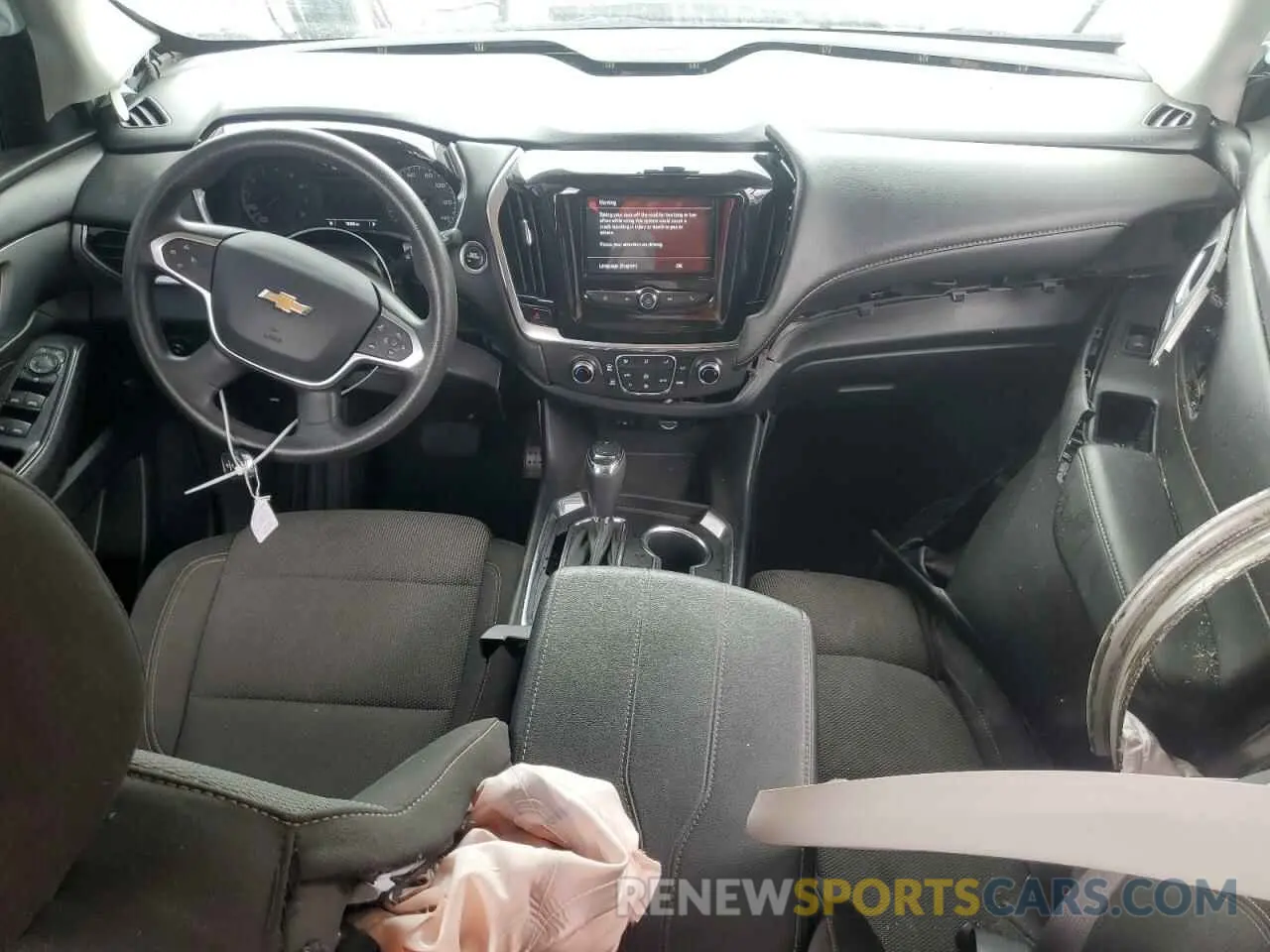 8 Photograph of a damaged car 1GNERFKW0LJ127188 CHEVROLET TRAVERSE 2020
