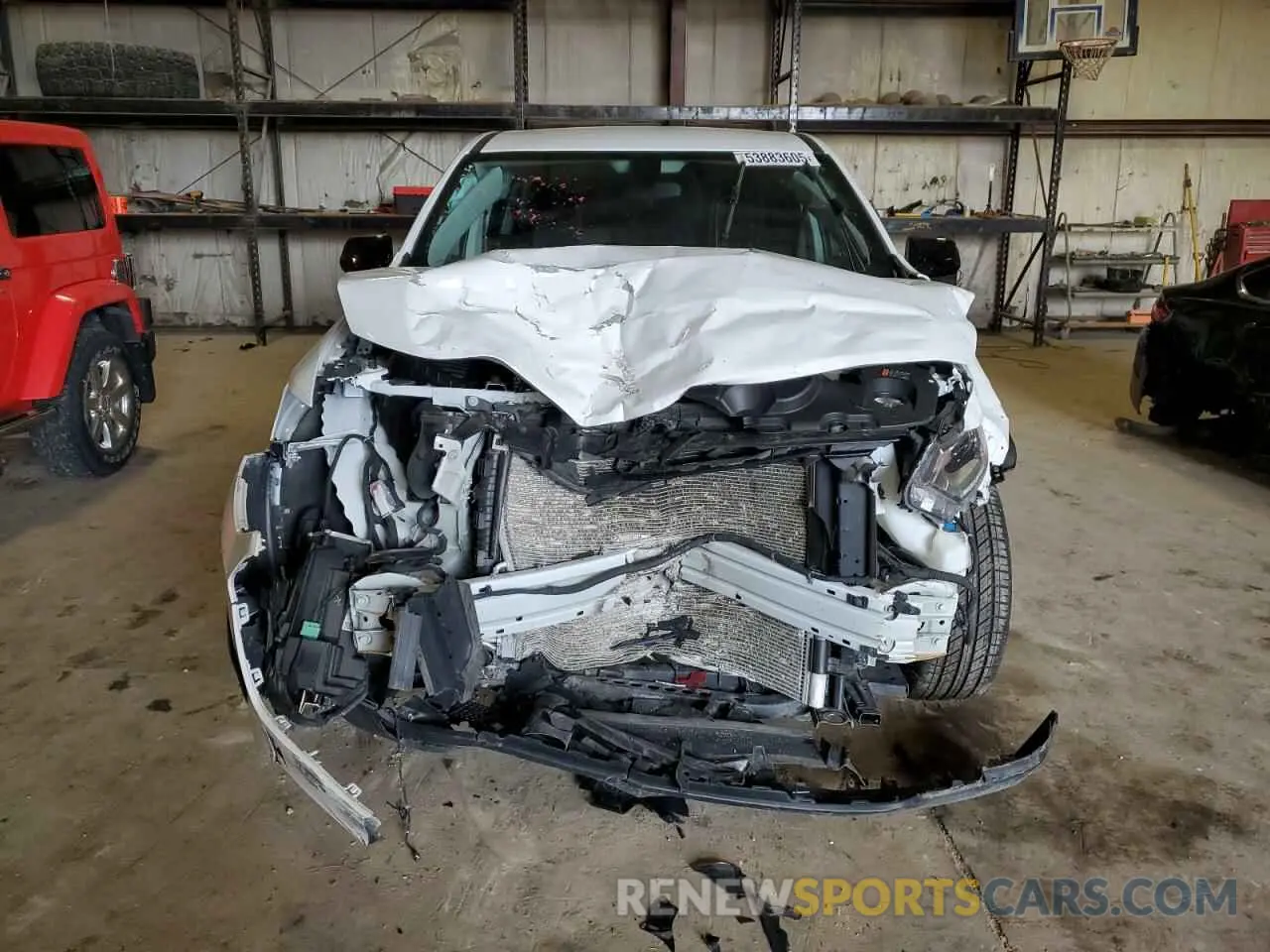 5 Photograph of a damaged car 1GNERFKW0LJ131354 CHEVROLET TRAVERSE 2020