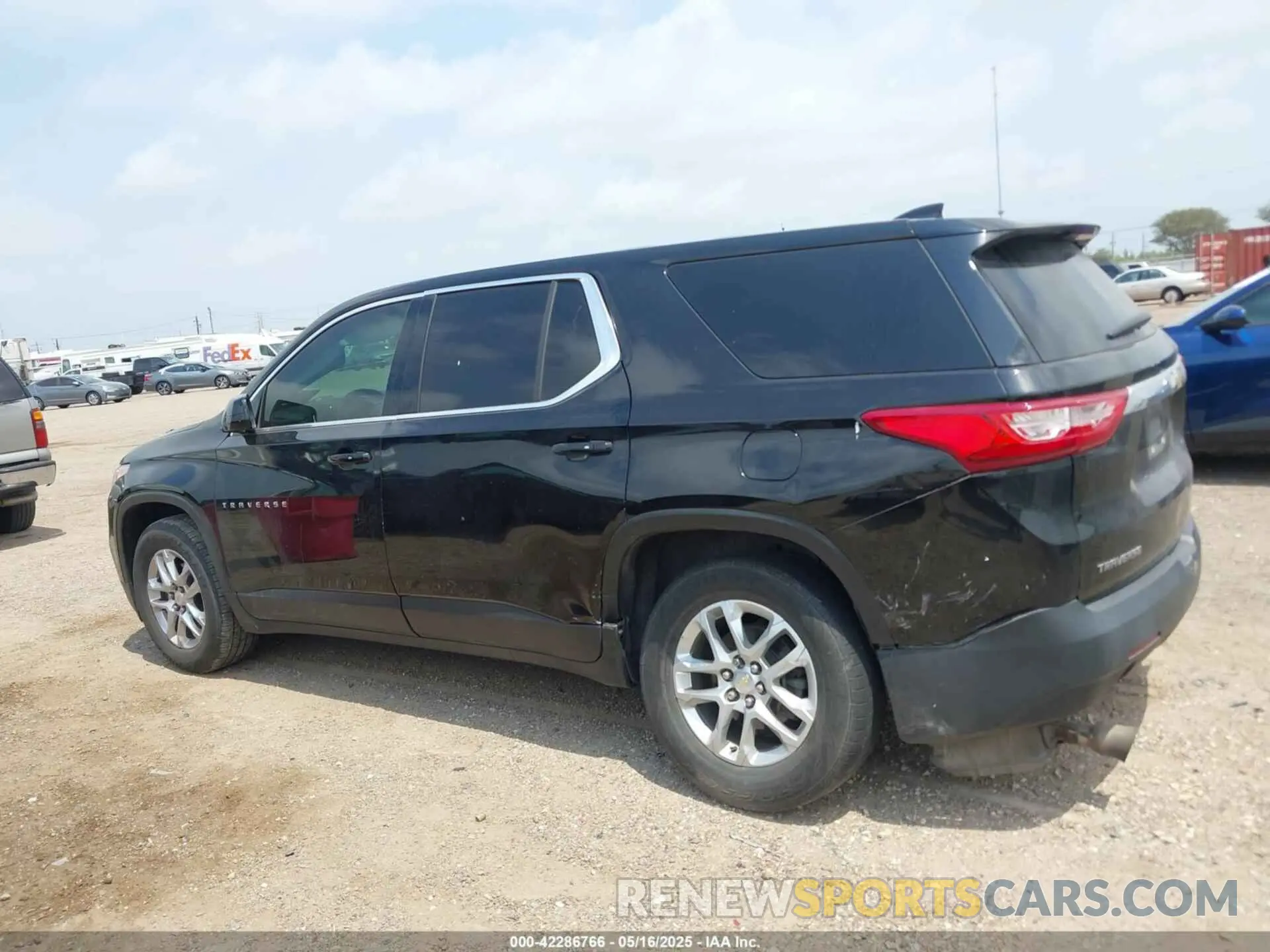 14 Photograph of a damaged car 1GNERFKW0LJ156626 CHEVROLET TRAVERSE 2020