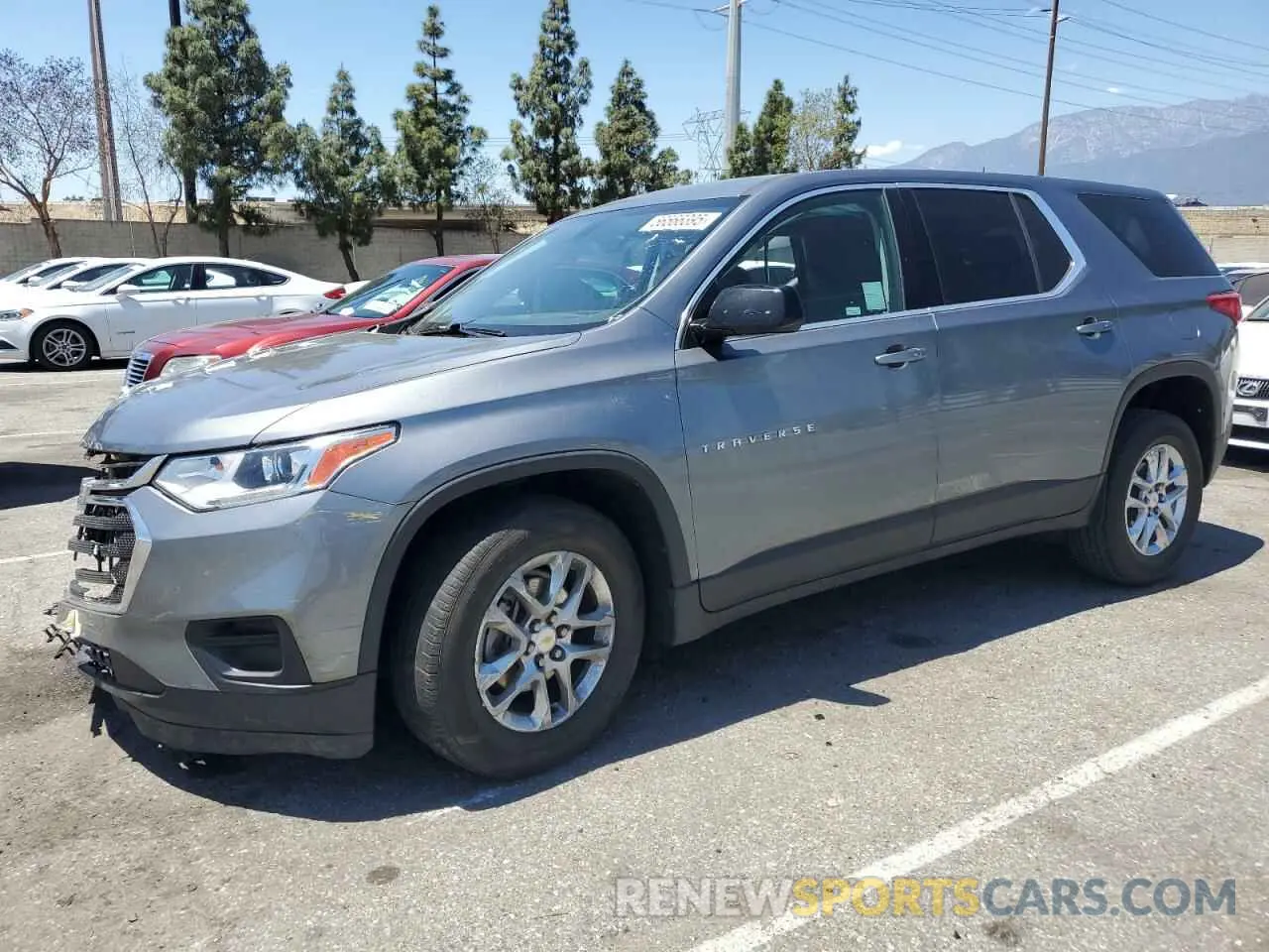 1 Photograph of a damaged car 1GNERFKW0LJ159333 CHEVROLET TRAVERSE 2020