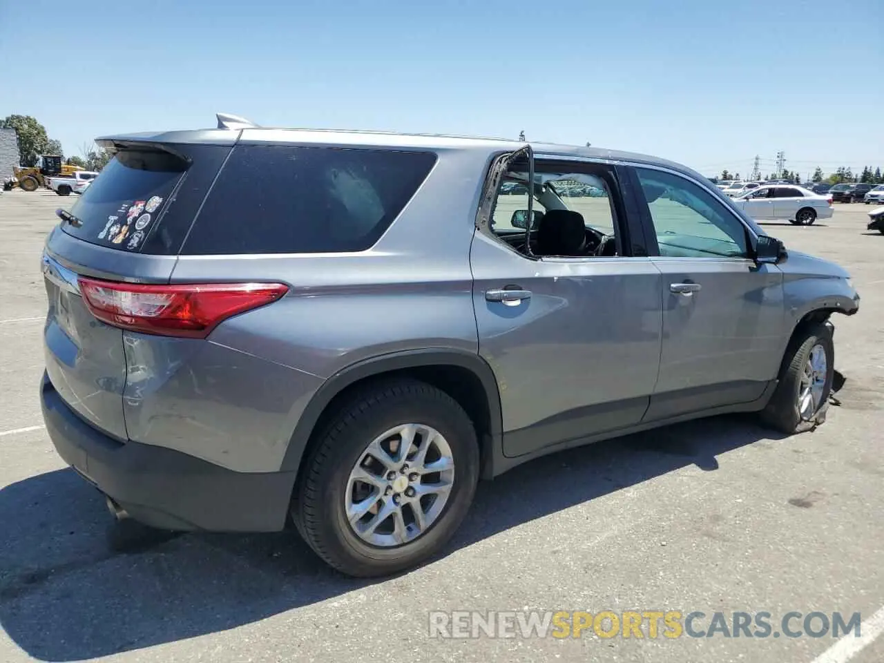 3 Photograph of a damaged car 1GNERFKW0LJ159333 CHEVROLET TRAVERSE 2020