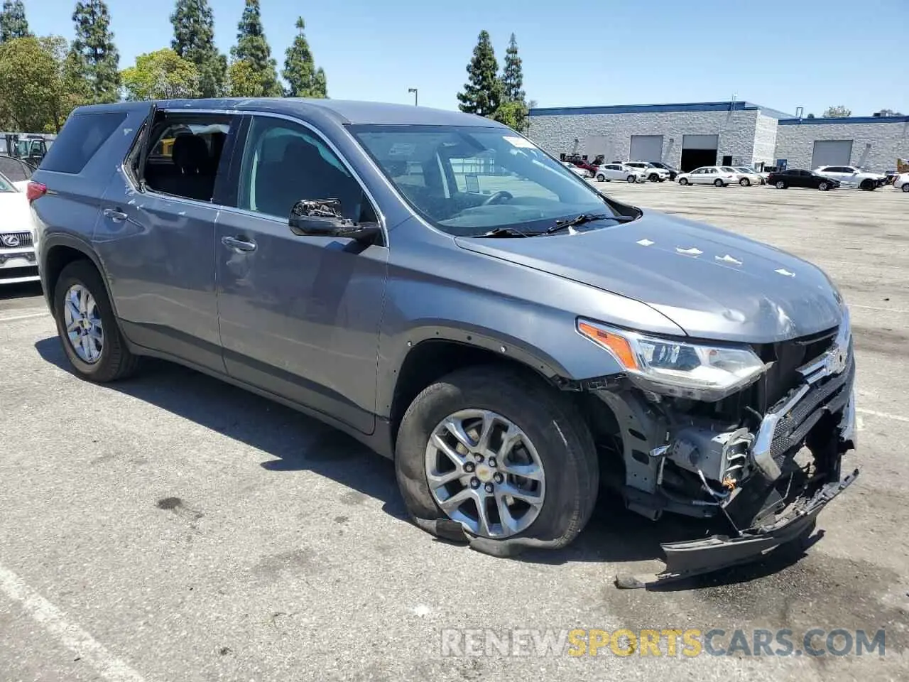 4 Photograph of a damaged car 1GNERFKW0LJ159333 CHEVROLET TRAVERSE 2020