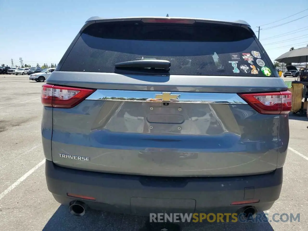 6 Photograph of a damaged car 1GNERFKW0LJ159333 CHEVROLET TRAVERSE 2020