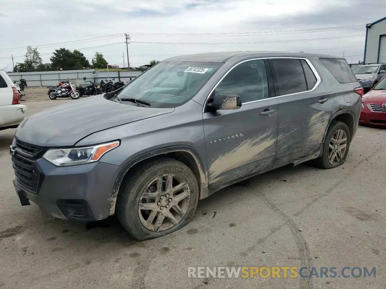 1 Photograph of a damaged car 1GNERFKW0LJ313099 CHEVROLET TRAVERSE 2020